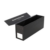 BCW Prism Deck Case – Holds 50 Double-Sleeved Cards, Clear Marble Finish, Snap Closure For TCG Storage
