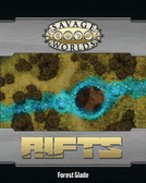 Savage Worlds RPG: Rifts Map - Nexus Point & Forest Glade