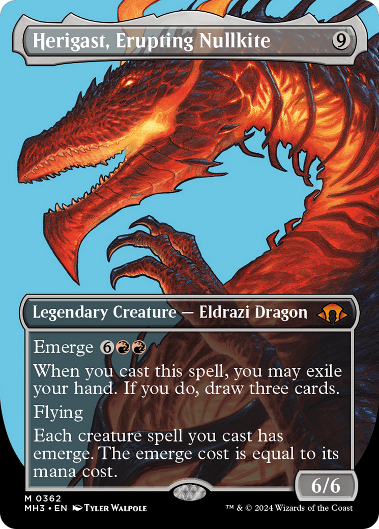 Herigast, Erupting Nullkite (MH3-362) - Modern Horizons 3