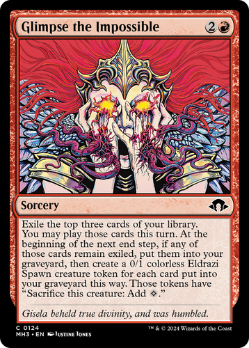 Glimpse the Impossible (MH3-124) - Modern Horizons 3 - Game Nerdz