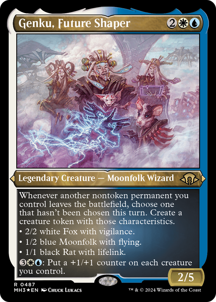 Six (MH3-370) - Modern Horizons 3 (Borderless) Foil - Game Nerdz