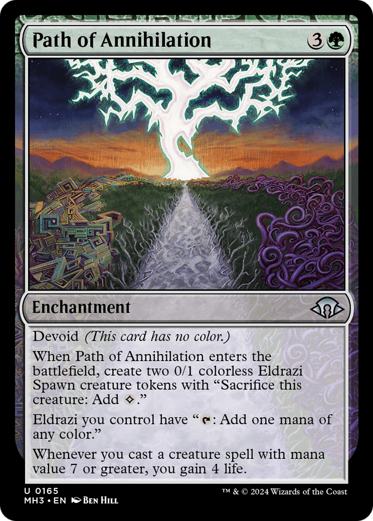 Six (MH3-370) - Modern Horizons 3 (Borderless) Foil - Game Nerdz