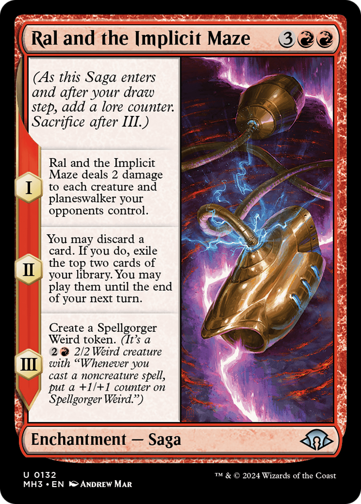 Ral, Monsoon Mage // Ral, Leyline Prodigy (MH3-247) - Modern