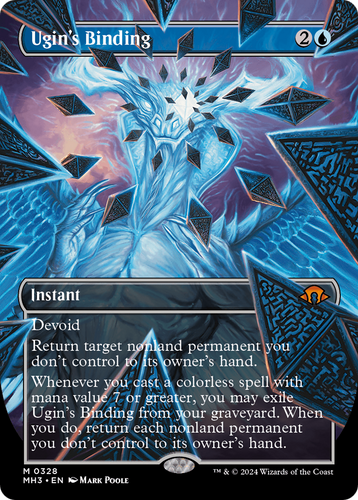 マジック：ザ・ギャザリング MTG Foil Ugin's Labyrinth Borderless MH3 Ugin's Labyrinth | Modern Horizons 3 | Star City Games