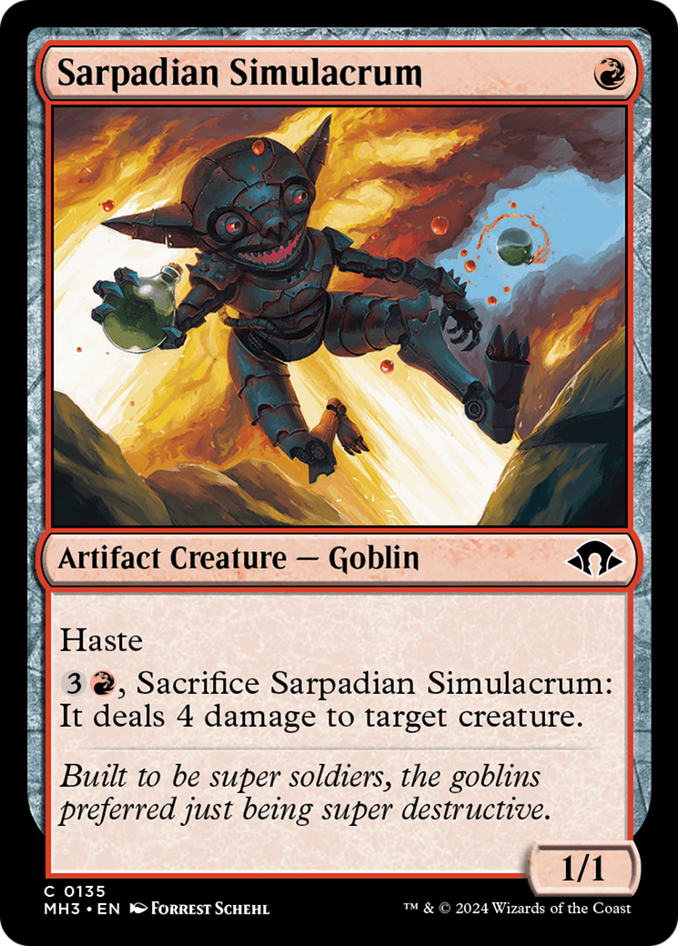 Six (MH3-370) - Modern Horizons 3 (Borderless) Foil - Game Nerdz