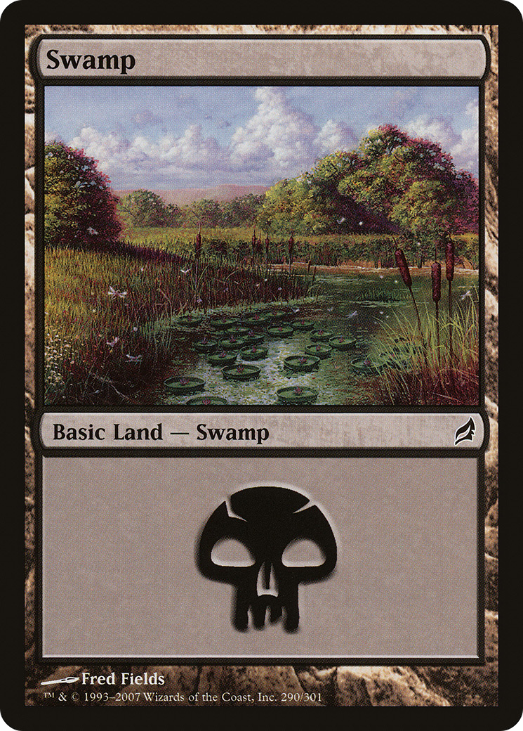 MTG SLP 0033 沼 / Swamp Foil Magic Con B Swamp (Secret Lair Promo