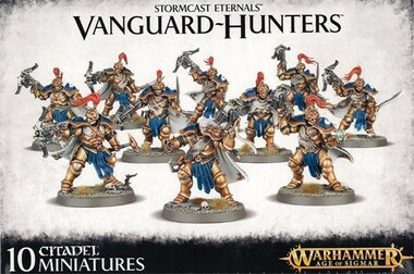 Figurines Warhammer AOS - Vanguard-Hunters Stormcast Eternals - Lot De 5 - Occasion