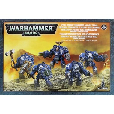 Warhammer 40K: Space Marine Terminator Assault Squad - Game Nerdz