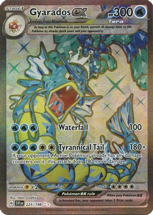 Gyarados ex - 225/198 225 - SV01 Scarlet Violet Base Set