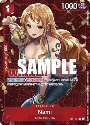 Nami (Tournament Pack Vol. 3) [Winner] (ST01-007) One Piece