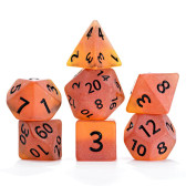 Sea Glass Dice: Firebrand (7ct)