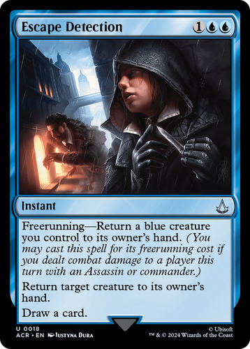 Escape Detection (ACR-018) - Assassin's Creed Foil - Game Nerdz