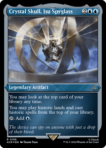 Crystal Skull, Isu Spyglass (ACR-188) - Assassin's Creed Etched