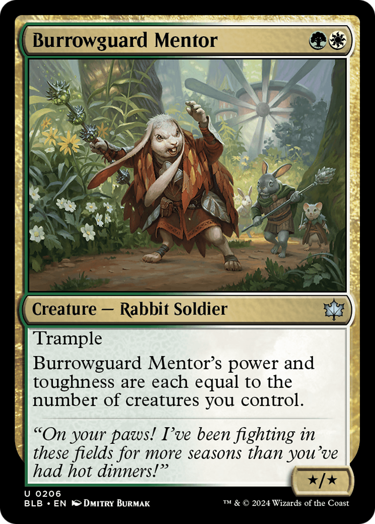 magic the gathering bloomburrow rare cards Magic: Commander Deck Play Boosters are great for Limited play and fun to open MtG Bloomburrow Rare Foil Valley
