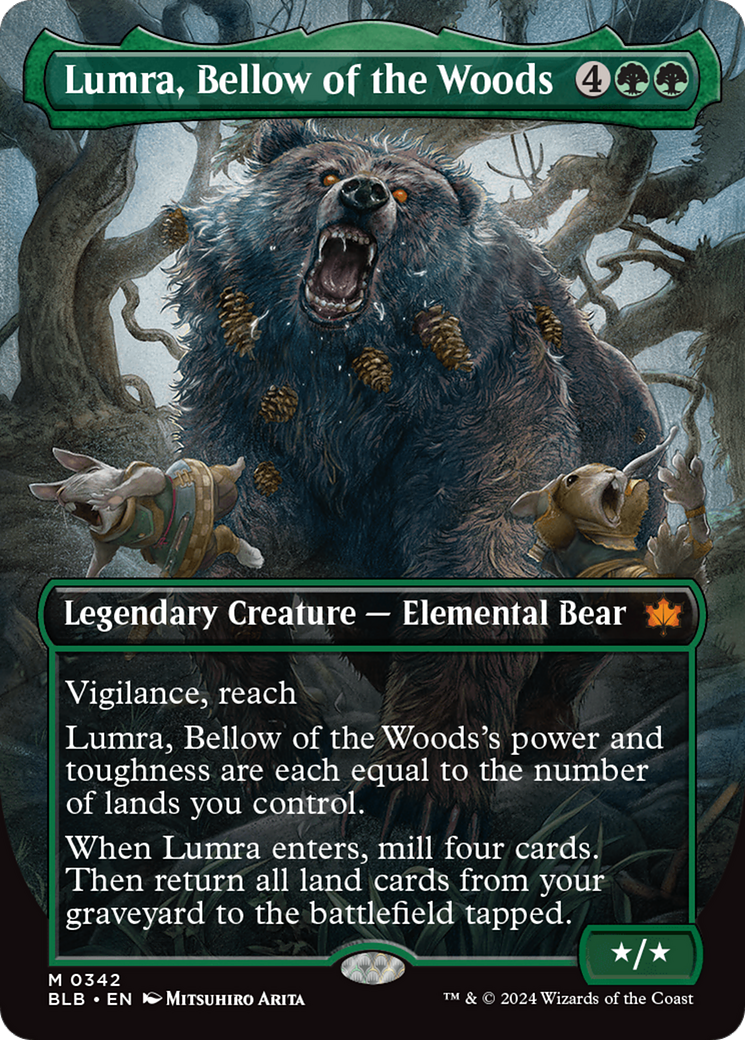Valley Floodcaller (BLB-308) - Bloomburrow: (Showcase) Foil - Game