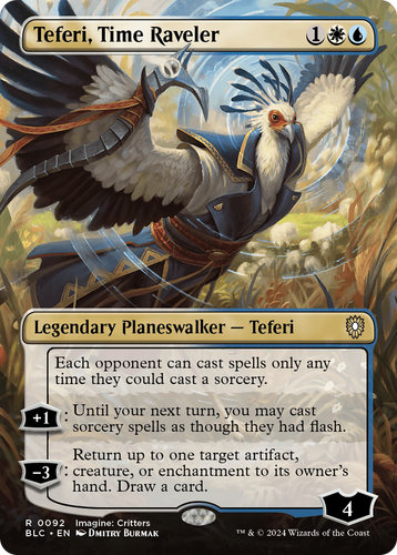 【MTG】Teferi's Time Trouble3個(シークレットレイアー） Teferi's Time Trouble | Secret Lair