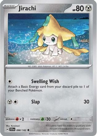 Jirachi 98 - SV07 Stellar Crown - Game Nerdz