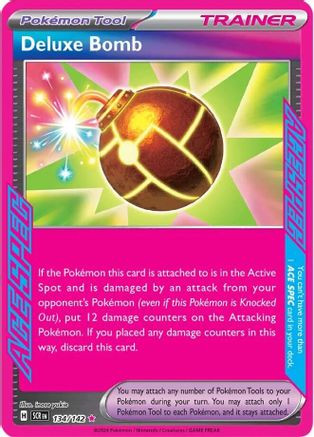 Deluxe Bomb 134 - SV07 Stellar Crown Holofoil - Game Nerdz