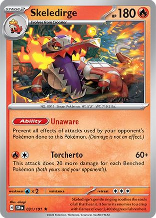pokemon surging sparks card value - Scovillain ex 216/191 your opponent takes 2 Prize cards. surging sparks pokemon card list