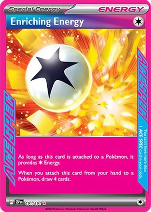Enriching Energy 191 - SV08 Surging Sparks Holofoil - Game Nerdz