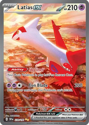 Latias ex 239 - SV08 Surging Sparks Holofoil - Game Nerdz
