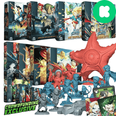 DC Super Heroes United (Conqueror Pledge) (PREORDER) - Game Nerdz