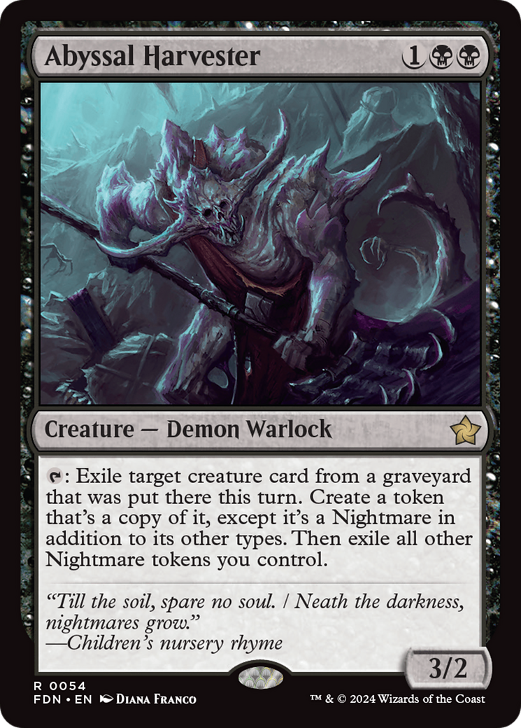 Bloodthirsty Conqueror (FDN-426) - Foundations: (Showcase) Foil