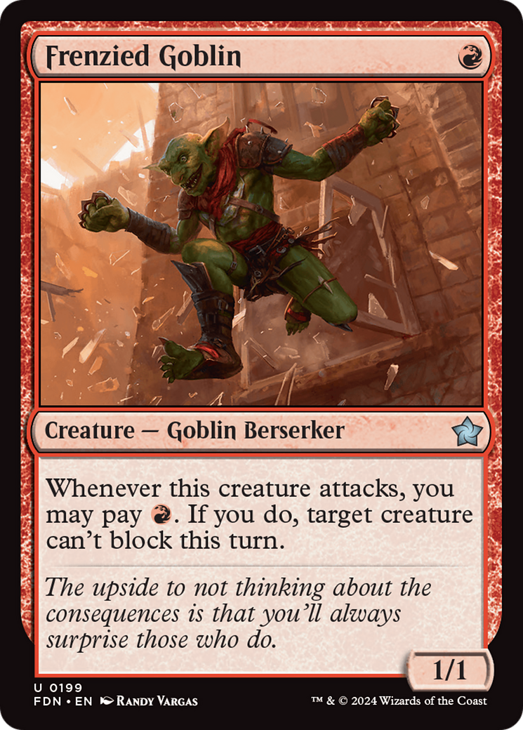 Goblin (SLD-219) - Secret Lair Drop Foil - Game Nerdz