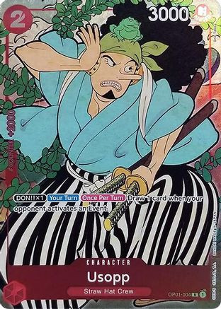 Usopp (English Version 1st Anniversary Set) (OP01-004) One Piece