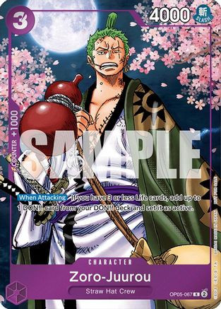 Zoro-Juurou (Event Pack Vol. 5) (OP05-067) One Piece Promotion