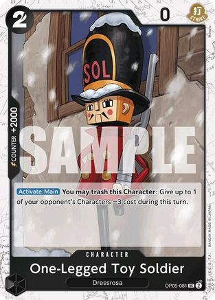 One-Legged Toy Soldier (Jolly Roger Foil) (OP05-081) Premium