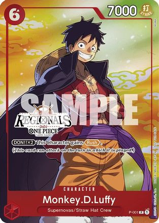 Monkey.D.Luffy (001) (Offline Regional 2024 Vol. 2) [Participant