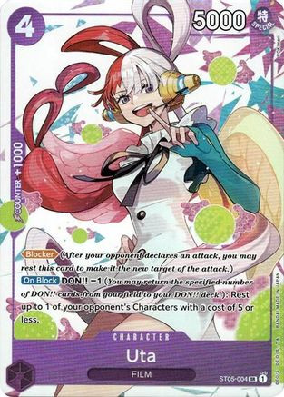 Uta (Alternate Art) (OP06-001) Wings of the Captain Foil