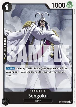 Card Games - One Piece - Starter Deck 19 BLACK Smoker - Game Nerdz