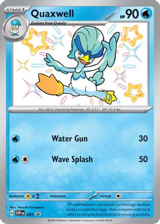 Quaxwell 83 - SV Scarlet Violet Promo Cards Holofoil - Game Nerdz