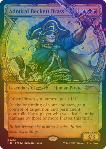 mtg admiral beckett brass commander deck At the beginning of your end step Exploring Admiral Beckett Brass in