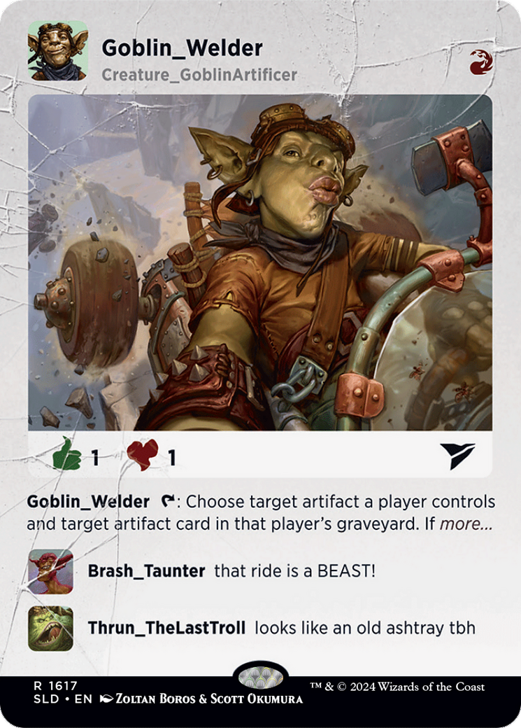 Krosan Beast (SLD-196) - Secret Lair Drop Foil - Game Nerdz