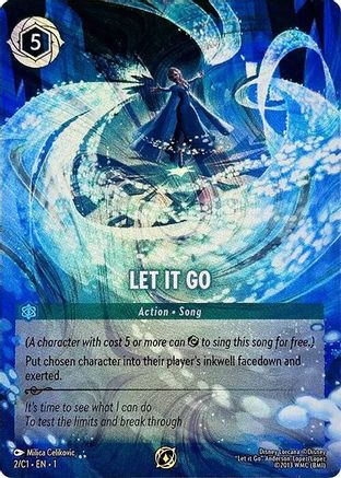 Let It Go (2) - Disney Lorcana Promo Cards Holofoil - Game Nerdz