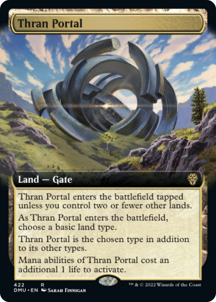 Thran Portal (DMU-422) - Dominaria United: (Extended Art) Foil (LP) - Game  Nerdz