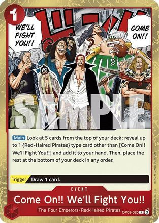 one piece card game the four emperors op-09 Japanese Booster Box Boxes are sealed with a small piece of tape on the top flap Bandai ONE PIECE Card Game