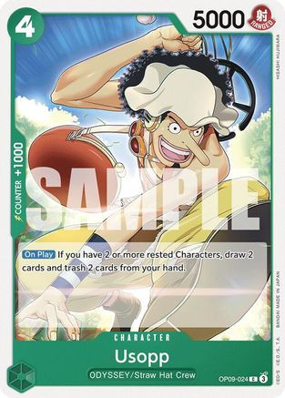 Usopp’n Usopp (024) (OP09-024) Emperors in the New World - Game Nerdz