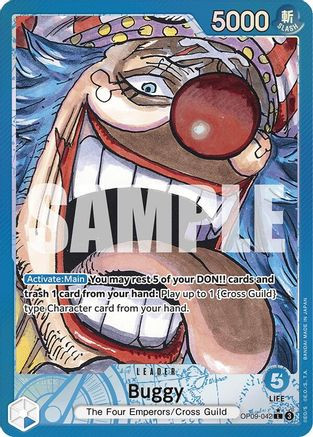 Gol D. Roger 118 Secrète Alternative Art - Ultraboost One Piece 9 Les Nouveaux Empereurs - Coffret 10 Cartes