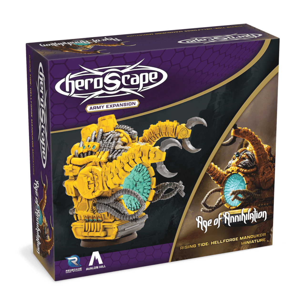 Heroscape: Revna's Rebuke - Iron Lich Viscerot & Necrotech