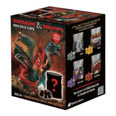 Sirius Dice: Dungeons & Dragons - Mini Dice Cups (Blind Box)