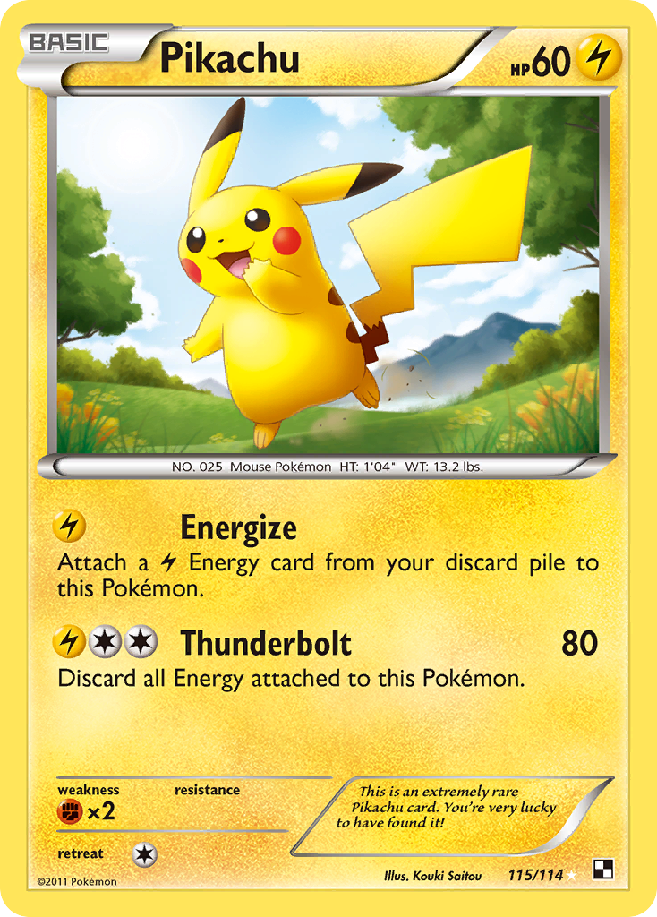 Pikachu-EX XY84/211 - XY Black Star Promos Holofoil (LP
