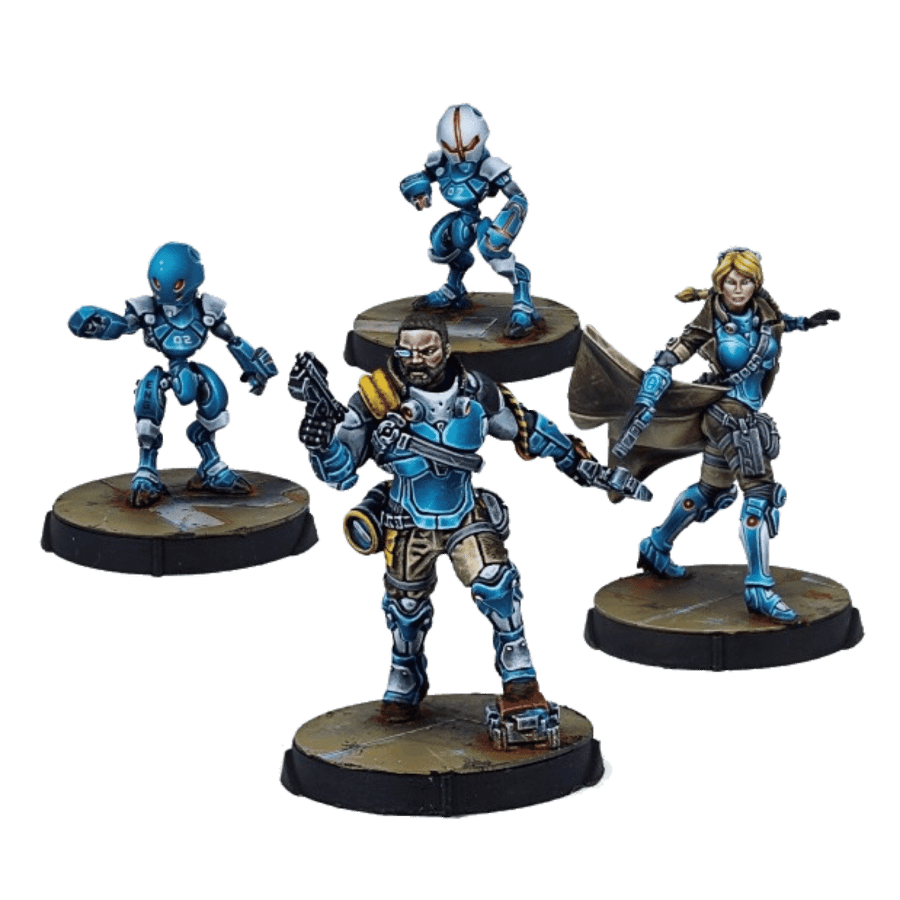 Infinity RPG Adversary Deck – 54 Karten Mit NPC-Porträts, Stats Und Plot-Hooks Für Das Rollenspiel