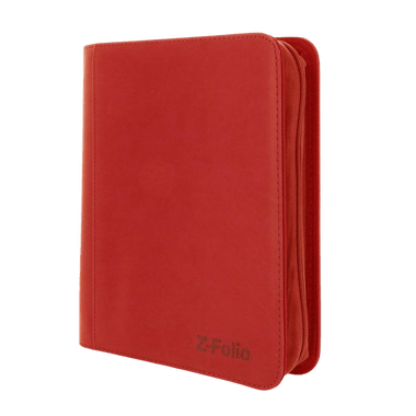 BCW Supplies: Z-Folio 4-Pocket LX Album - Toploaders - Red