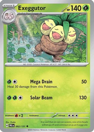 Exeggutor 13/18 - Southern Islands - Game Nerdz