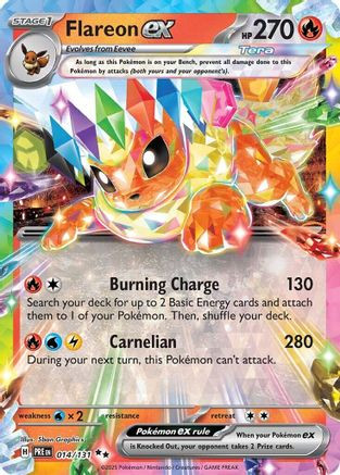 ブースター Flareon EX Unseen Forces Holofoil Pokémon TCG Flareon EX Unseen Forces 5/115 Holo Holo Rare | eBay