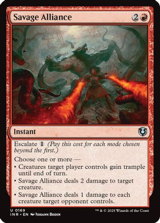 Savage Alliance (INR-169) - Innistrad Remastered - Game Nerdz